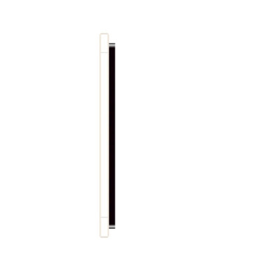 Offrez une finition élégante et contemporaine à votre interrupteur tactile simple avec la plaque en verre Gold / Doré Livolo (Ré