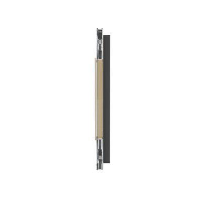 Plaque 5 Boutons Livolo – Finition Champagne (293 x 80 mm)