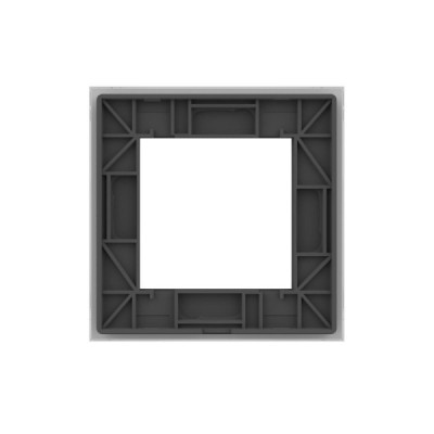 Livolo C7-SR-15 - Plaque 1 Prise en Verre Trempé pour Prise Livolo | Design Moderne