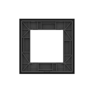 Livolo C7-SR-12 - Plaque 1 Prise en Verre Trempé pour Prise Livolo | Design Moderne