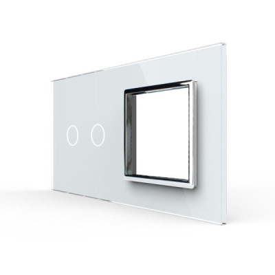 Plaque Livolo Finition Blanc – Élégance & Performance