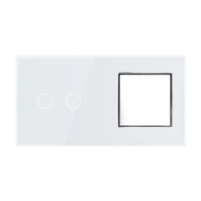 Plaque Livolo Finition Blanc – Élégance & Performance