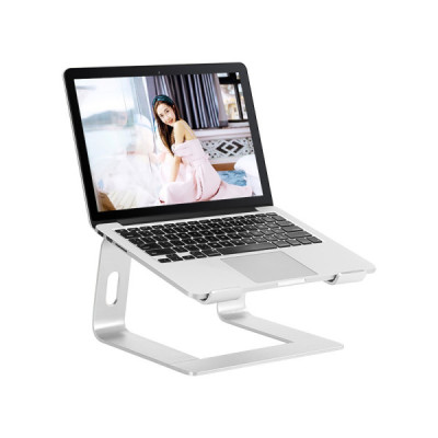 Plugin Support Portable Aluminium Pliable et Ventilé – 10″–15,8″ Gris Foncé