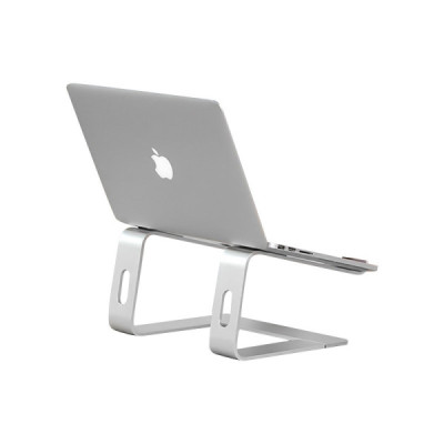 Plugin Support Portable Aluminium Pliable et Ventilé – 10″–15,8″ Gris Foncé
