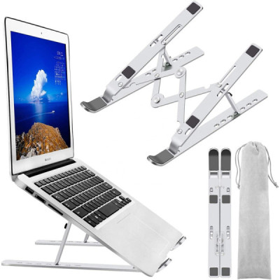 Support Portable  Pliant 10″–17″ Aluminium Ergonomique