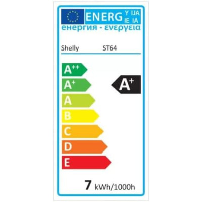 Shelly Vintage ST64 – Ampoule LED Wi-Fi Dimmable Style Vintage pour Douille E27