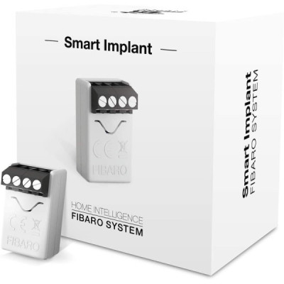 Fibaro Smart Implant – Détecteur Universel Z-Wave pour Domotique et Maison Connectée