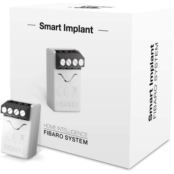 FIBARO Smart Implant – Détecteur Universel Z-Wave pour Maison Connectée