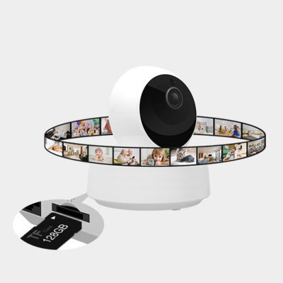 SONOFF GK-200MP2-B – 1080 p HD PTZ 360°, Vision Nocturne IR, Compatible eWeLink Caméra IP Wi-Fi