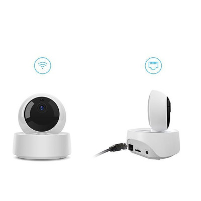 SONOFF GK-200MP2-B – 1080 p HD PTZ 360°, Vision Nocturne IR, Compatible eWeLink Caméra IP Wi-Fi