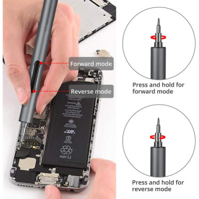 Tournevis Électrique Precision 59 en 1 - USB Rechargeable, LED et Ergonomique