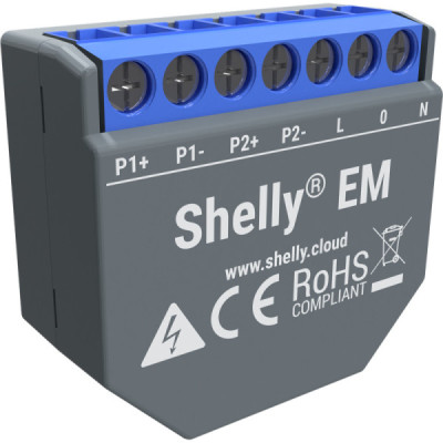 Shelly EM – Compteur d'Énergie Wi-Fi pour Monitorage et Optimisation de la Consommation