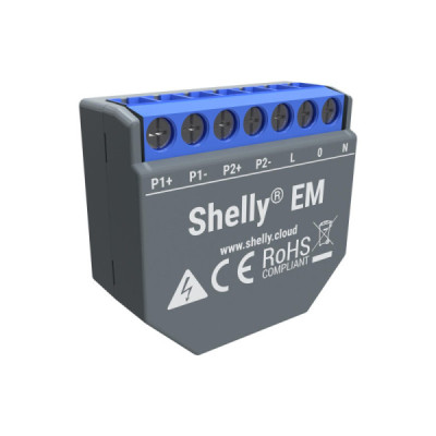 Shelly EM – Compteur d'Énergie Wi-Fi pour Monitorage et Optimisation de la Consommation