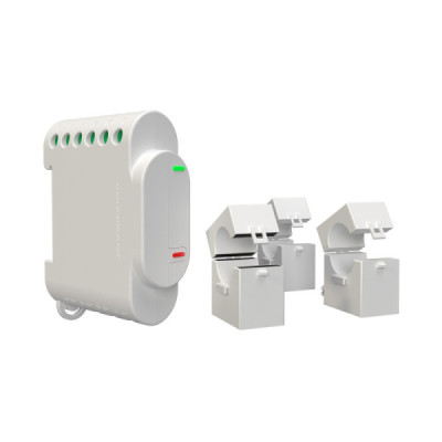 Shelly 3EM – Compteur d'Énergie Wi-Fi Triphasé pour Suivi Énergétique et Photovoltaïque