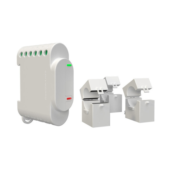 Shelly 3EM – Compteur d'Énergie Wi-Fi Triphasé pour Suivi Énergétique et Photovoltaïque