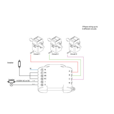 Shelly 3EM – Compteur d'Énergie Wi-Fi Triphasé pour Suivi Énergétique et Photovoltaïque
