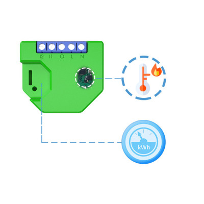 Shelly Dimmer – Variateur Wi-Fi Intelligent pour Contrôle d'Éclairage et Mesure Énergétique