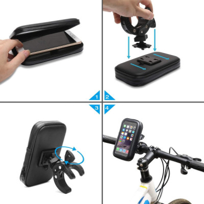 Support Smartphone Vélo & Moto – Fixation Universelle pour iPhone, Samsung et autres
