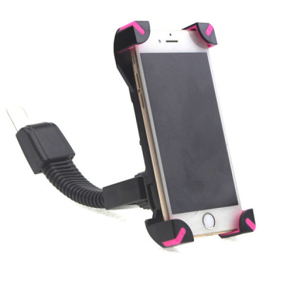 Support Smartphone Vélo & Moto  – 360° Rotatif & Étanche (5,3–6,2")