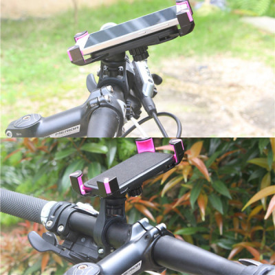 Support Smartphone Vélo & Moto  – 360° Rotatif & Étanche (5,3–6,2")