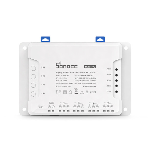 4CH Pro R3 Commutateur Intelligent sans fil WiFi  [Option: Tasmota]
