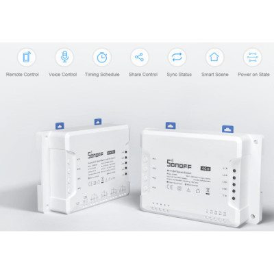 4CH Pro R3 Commutateur Intelligent sans fil WiFi  [Option: Tasmota]