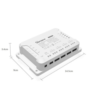 4CH Pro R3 Commutateur Intelligent sans fil WiFi  [Option: Tasmota]