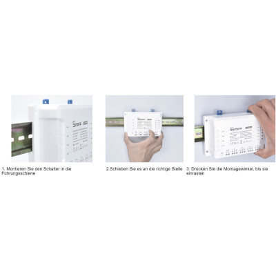 4CH Pro R3 Commutateur Intelligent sans fil WiFi  [Option: Tasmota]