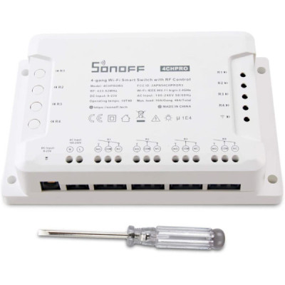 4CH Pro R3 Commutateur Intelligent sans fil WiFi  [Option: Tasmota]