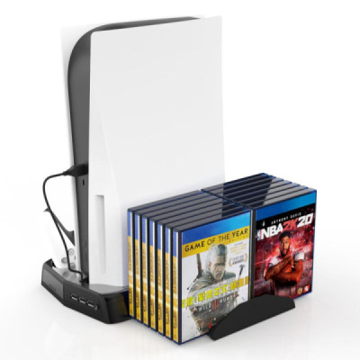 Ventilateur Refroidissement & Station de Charge PS5 – Double Charge & Indicateurs LED