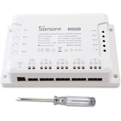 Sonoff 4CHR3 Interrupteur Connecté WiFi 4 Canaux [Option: Tasmota]