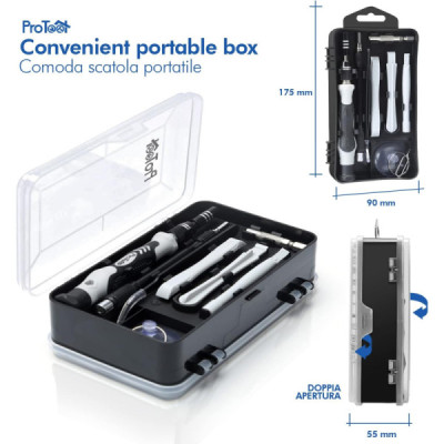 Ensemble Tournevis de Précision 122 en 1 – Kit Complet pour Réparation Électronique