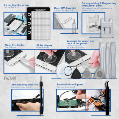 Ensemble Tournevis de Précision 122 en 1 – Kit Complet pour Réparation Électronique