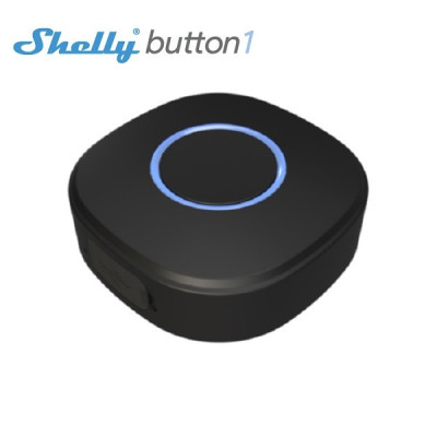 Shelly Button1 – Bouton d'Action Sans Fil Rechargeable pour Automatisations Domotiques