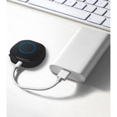 Shelly Button1 – Bouton d'Action Sans Fil Rechargeable pour Automatisations Domotiques