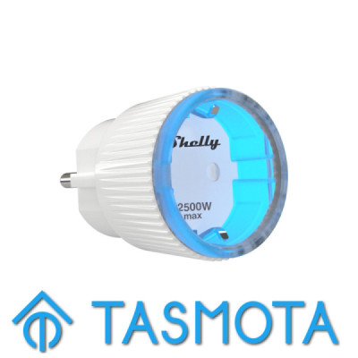 Shelly Plug S  – Prises Connectées Intelligentes avec Mesure de Puissance et Minuterie