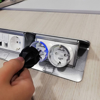 Shelly Plug S  – Prises Connectées Intelligentes avec Mesure de Puissance et Minuterie