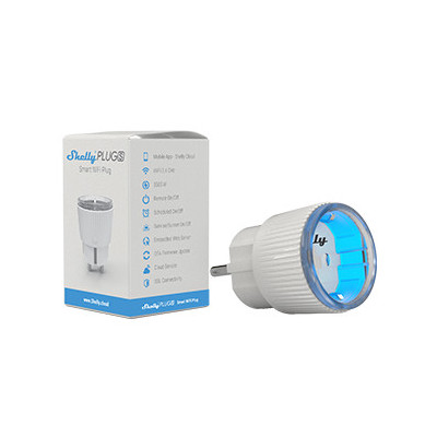 Shelly Plug S  – Prises Connectées Intelligentes avec Mesure de Puissance et Minuterie