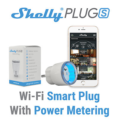 Shelly Plug S  – Prises Connectées Intelligentes avec Mesure de Puissance et Minuterie