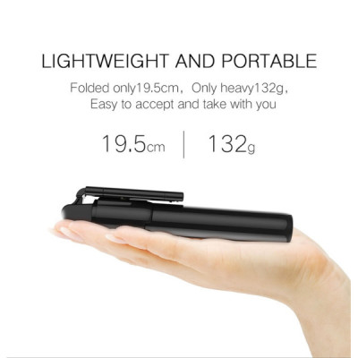 Perche à Selfie Stick Trépied Mobile 3 en 1 – Bluetooth, Extensible & Rotation 270°