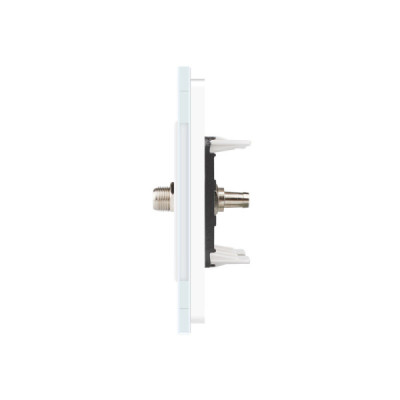 Prise Satellite 1/2 Livolo | Connexion Fiable & Design Moderne Blanc