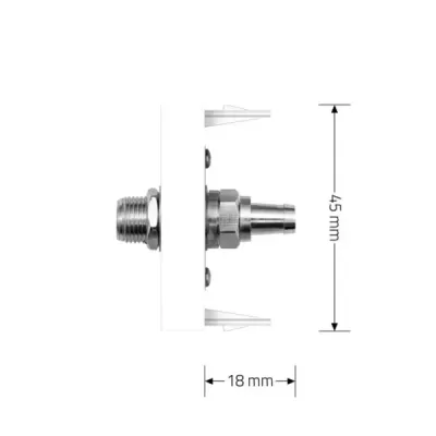 Prise Satellite 1/2 Livolo | Connexion Fiable & Design Moderne Blanc