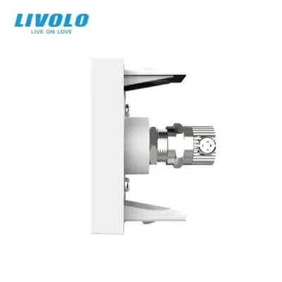 Module TV Livolo VL-C7-1V-11 | Prise TV Murale | Design Moderne & Installation Facile