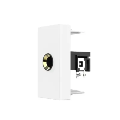 Prise Microphone Femelle Livolo | Design Moderne & Finition Verre | Installation Facile