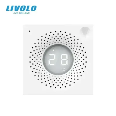 Module Capteur Température & Humidité ZigBee Livolo Blanc | VL-FCEZ-2WP