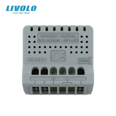 Module Capteur Température & Humidité ZigBee Livolo Blanc | VL-FCEZ-2WP