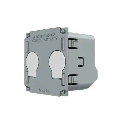 Module Interrupteur Double/Croisé ZigBee VL‑C702SZ Livolo | Commande Tactile & Domotique Moderne