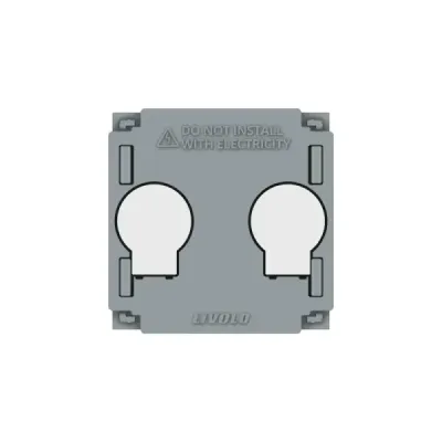 Module Interrupteur Double/Croisé ZigBee VL‑C702SZ Livolo | Commande Tactile & Domotique Moderne
