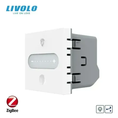 Interrupteur Dimmer Tactile Zigbee Livolo - Variateur Intelligent et Élégant