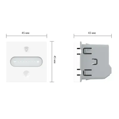 Interrupteur Dimmer Tactile Zigbee Livolo - Variateur Intelligent et Élégant